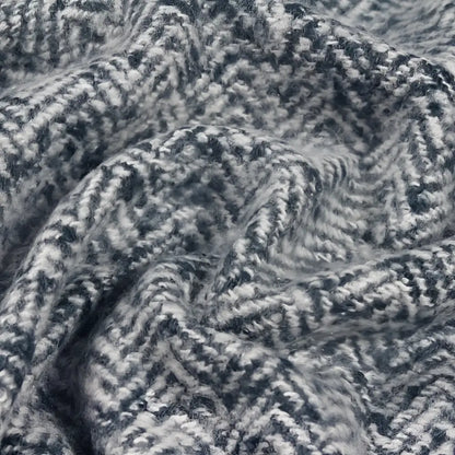 Weaver Herringbone Throw Navy image 2