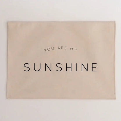 You Are My Sunshine Wall Hanging - Black